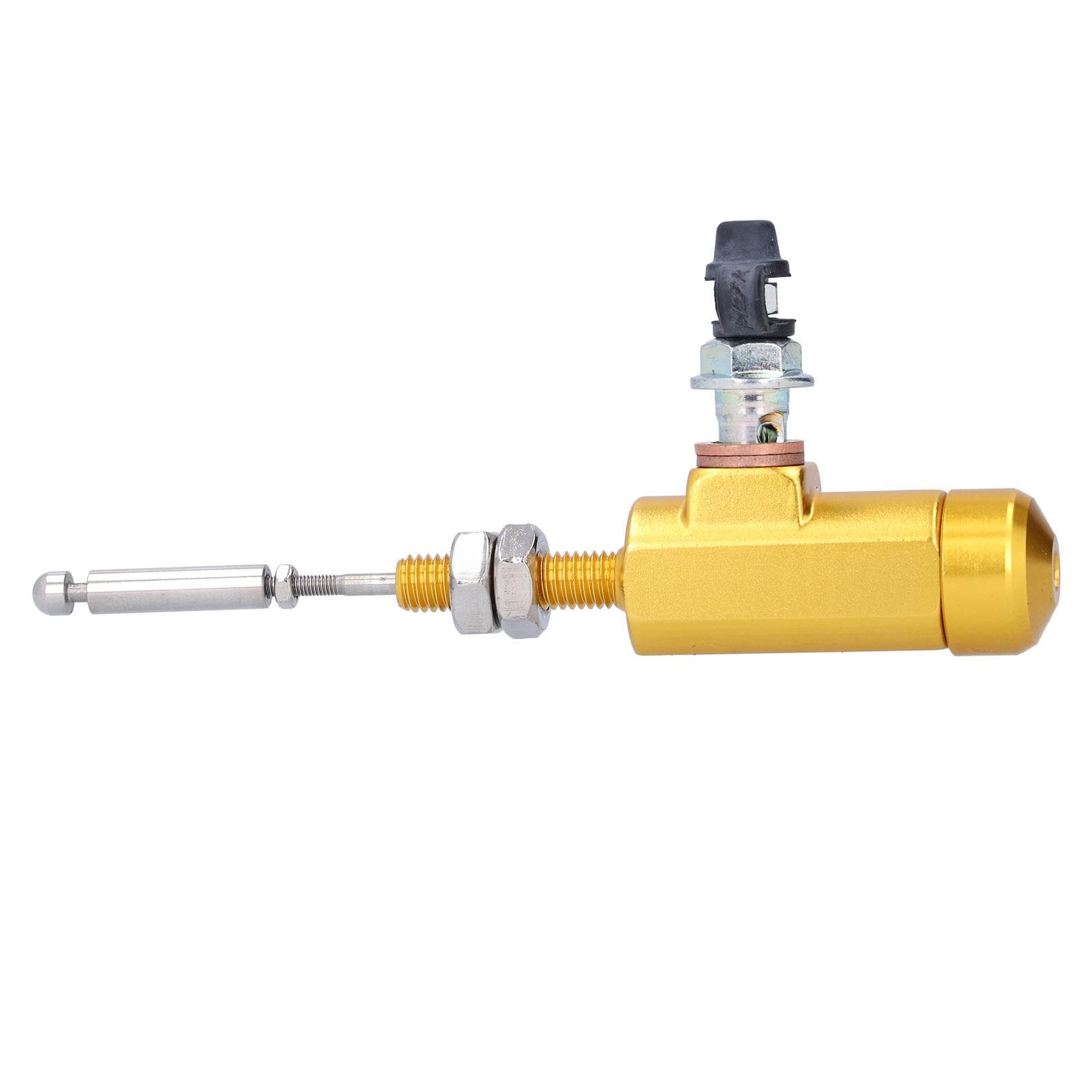 M10 x 1.25mm Universal Motorcycle Brake Pump Hydraulic Clutch Master Cylinder for ATV Dirt BikeGold