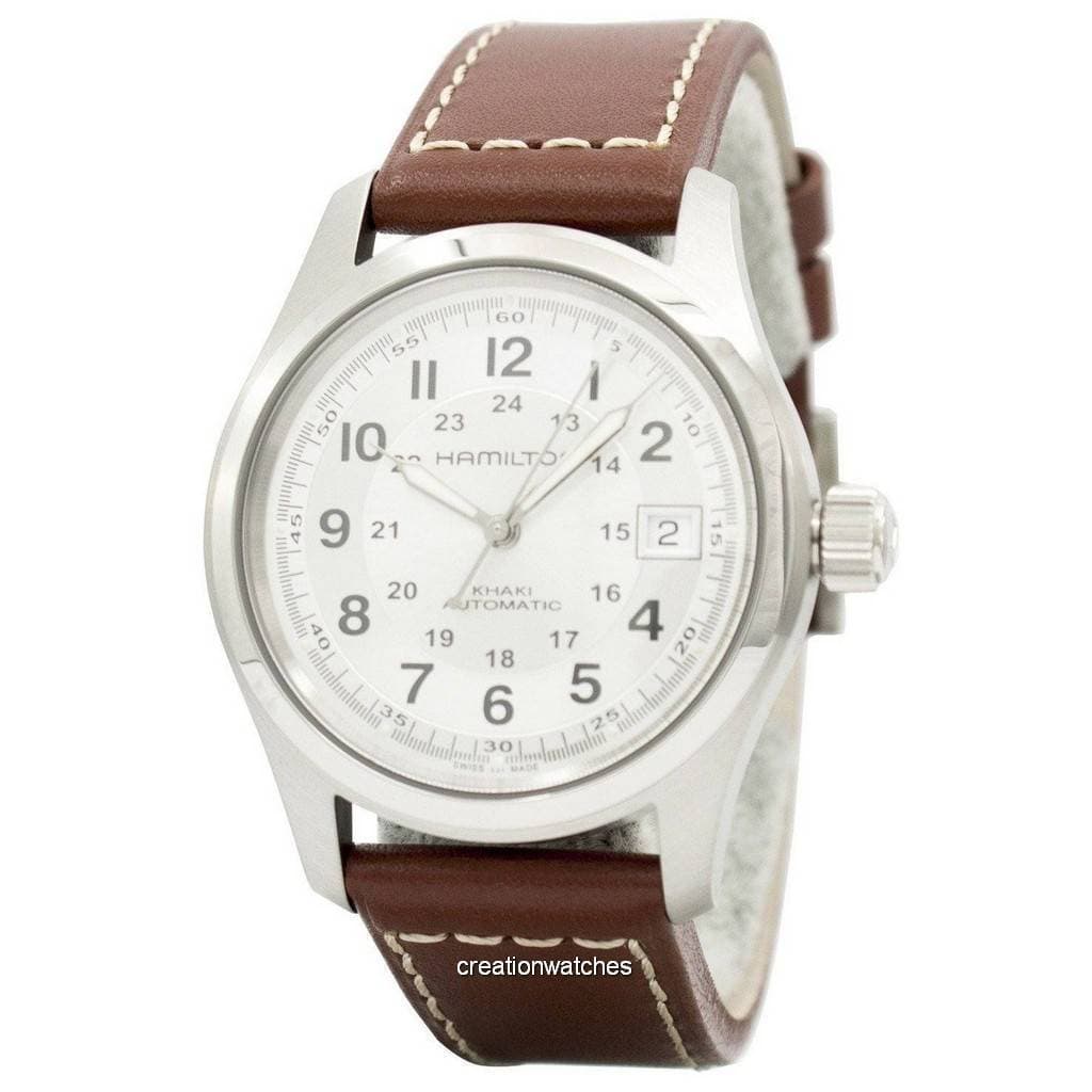 Hamilton Khaki Field H70455553 Automatic Men's Watch white
