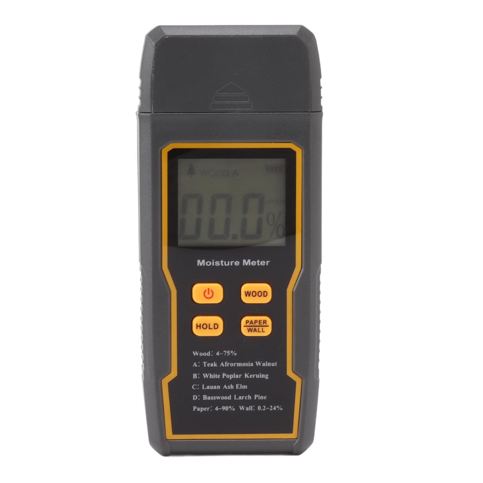 Moisture Detector Multifunctional 4 Modes Digital Moisture Meter with LCD Display for Wood Wall