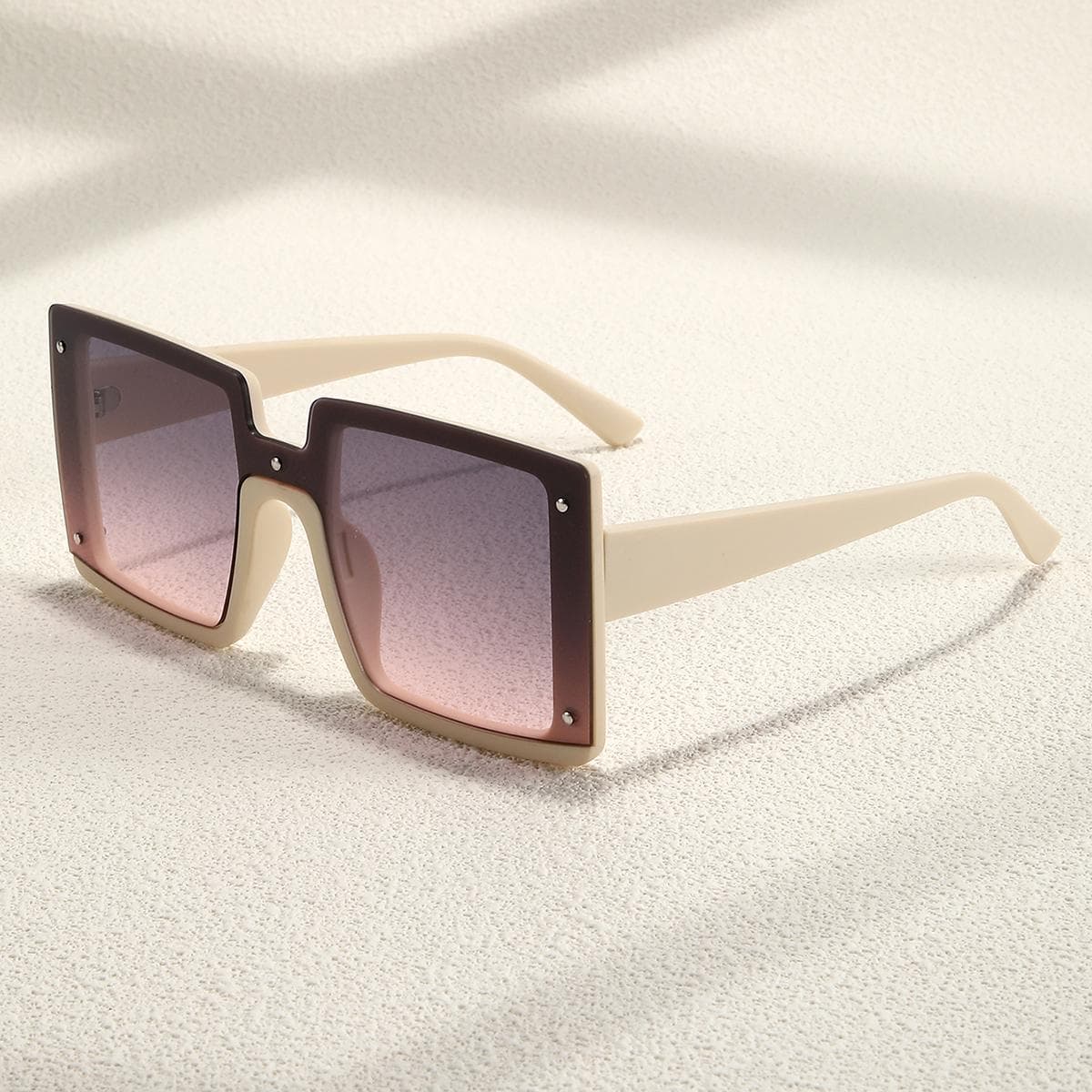 1 Pair Large Frame UV Protection Sunglasses Outdoor Travel Driving Fashion Glasses for Women Summer