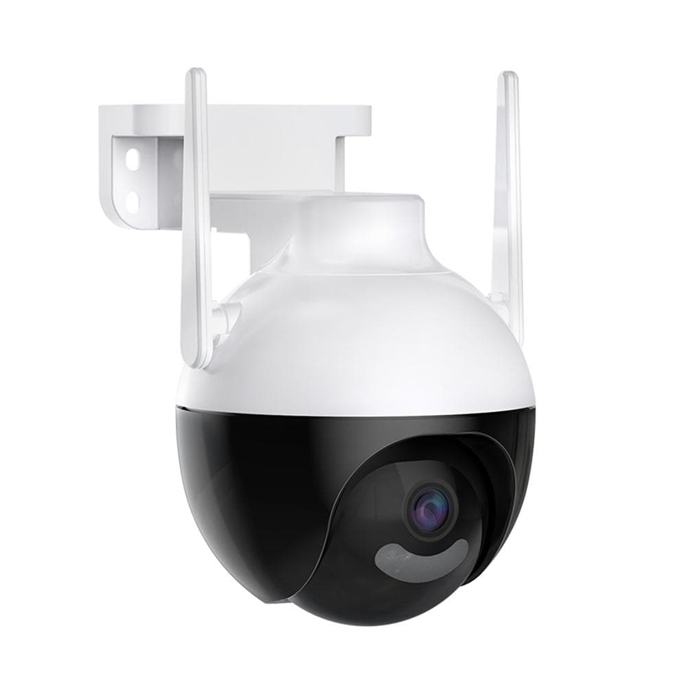 Outdoor WiFi PTZ Camera, 4MP Wireless WiFi IP Camera Home Security System with 360degrees View, Color uk black