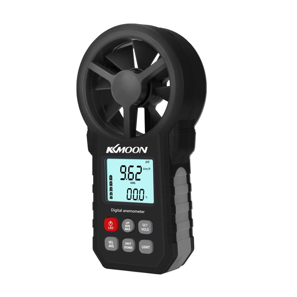 KKMOON Handheld Anemometer Portable Wind Speed Meter CFM Meter Wind Gauge with LCD Backlight for 1#