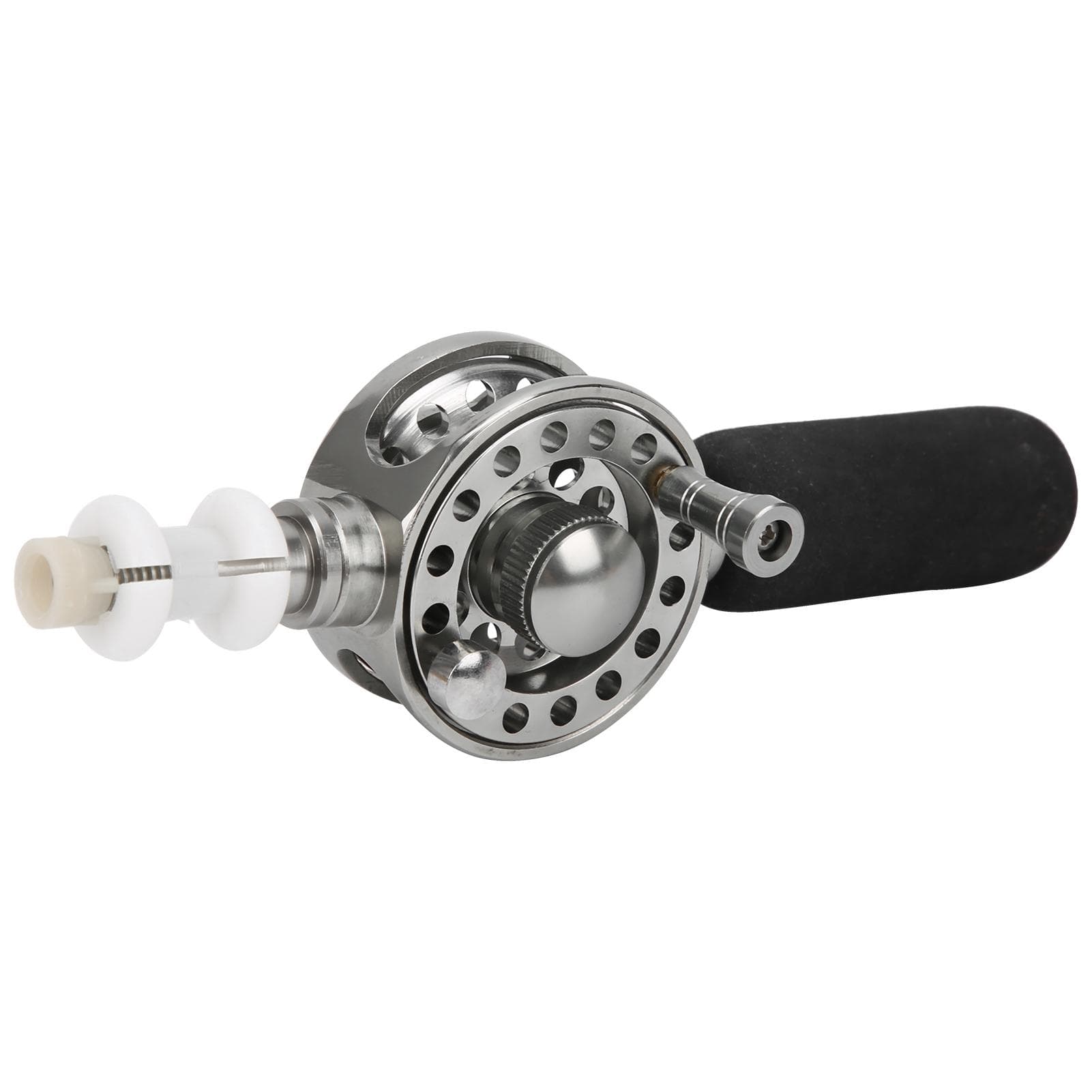 All Metal Fishing Reel 2+1 Bearings High Speed Fishing Raft Wheel with Handle Accessory