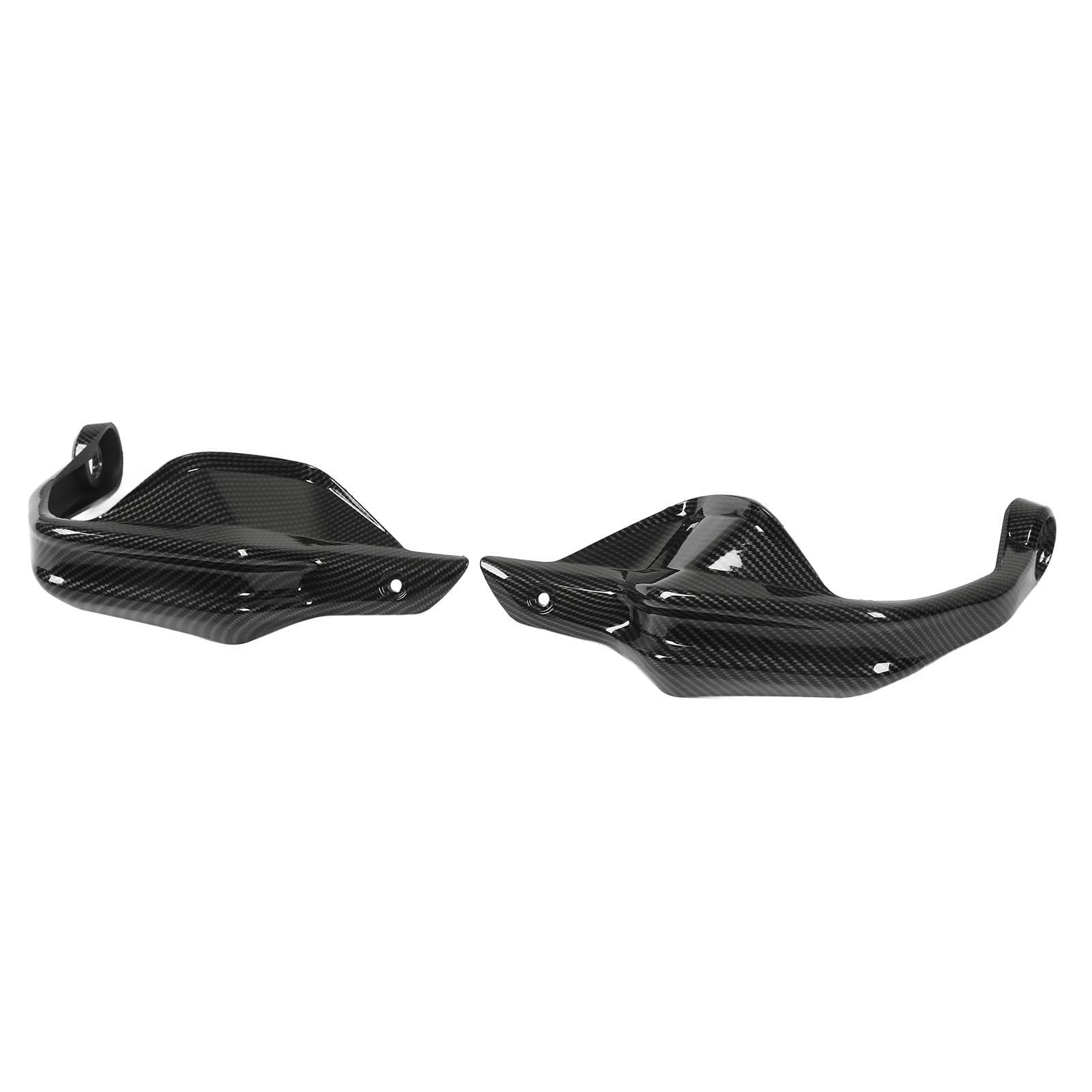 Motorcycle Handguard Left Right Carbon Fiber Style Handlebar Shield Guard Protector Kits for