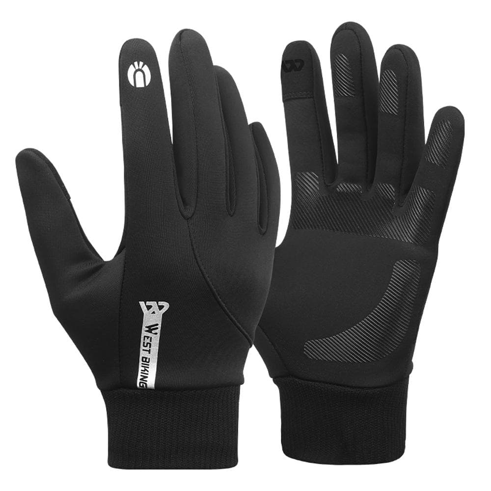 Waterproof Windproof Bike Gloves Winter Warm Touching Screen Cycling Gloves Thermal Outdoor Sport XL