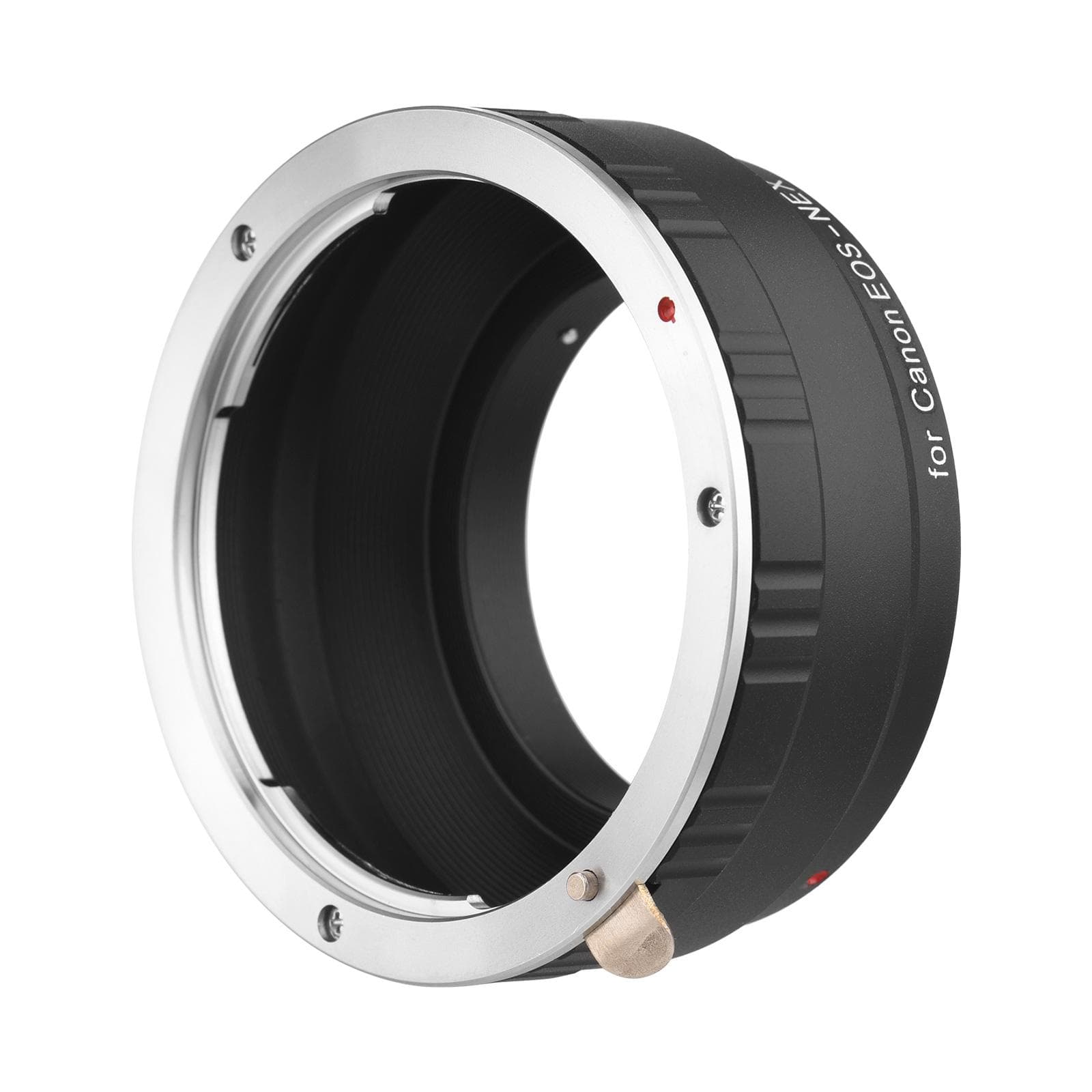 Andoer EOSNEX Camera Lens Adapter Ring with Infinity Focus Replacement for Canon EOS Lens to Sony black