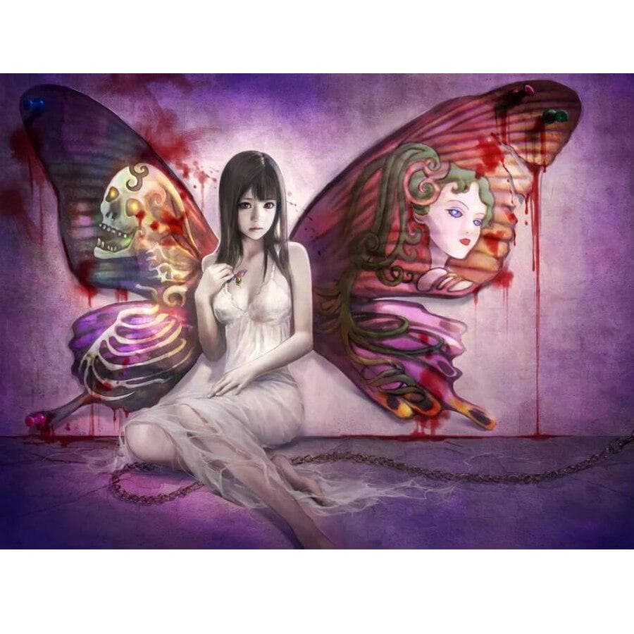 5D Diamond Painting Butterfly Fairy Angel DIY Diamond Embroidery Rhinestones Home Decor Wedding Gift 20X30CM