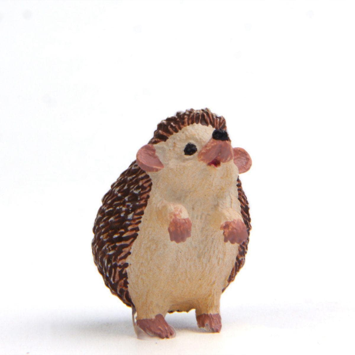 Bonsai Tiny Mini Resin Decoration Animal Figurine Hedgehog Miniature Ornament A