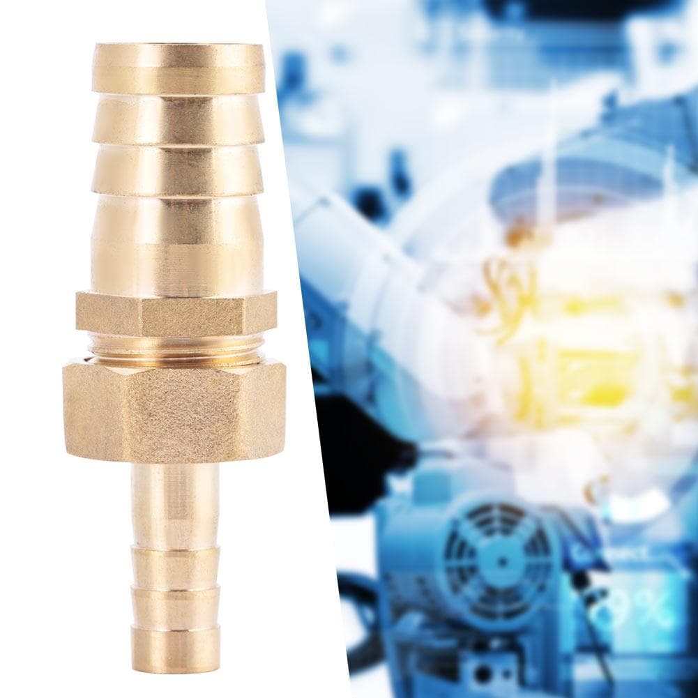 Brass Fitting Hose Barb Tail Reducer Reducing Plug Connector (6mm19mm 1pcs)