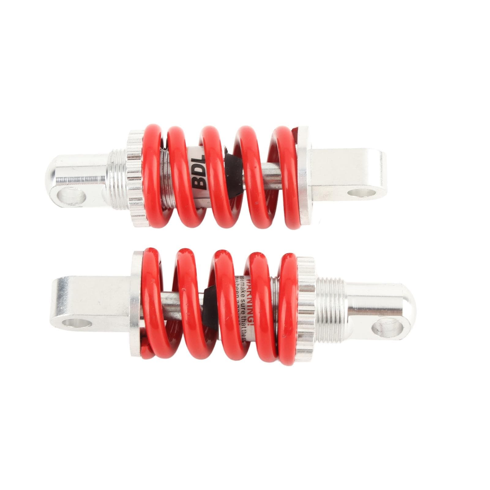 2Pcs Rear Spring Assisted Shock Absorber Aluminum Alloy Adjustable for ATV Scooter 100mm