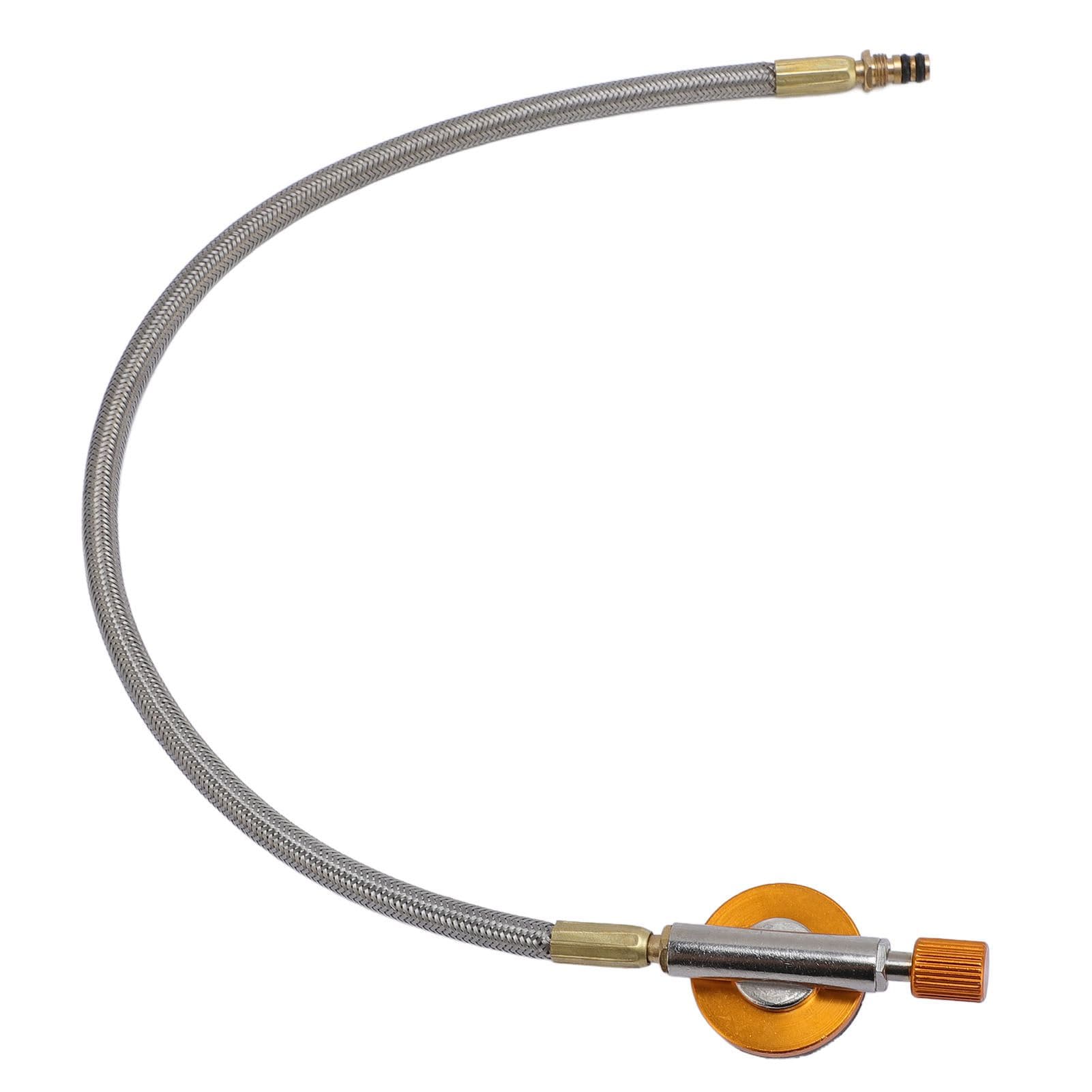 Camping Stove Replacement Valve Hose Flat Gas Tank Regulator Hose Replacement Part for Camp Stove