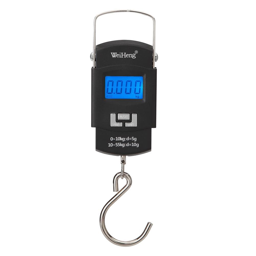 WeiHeng WH-A25 Rechargeable Portable Electronic Scale LCD Display Luggage Scale Multi-unit multicolour