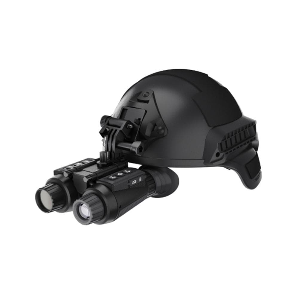 Naked Eye 3D Night Vision Goggles Head Mounted Digital Infrared Night Vision Binoculars black