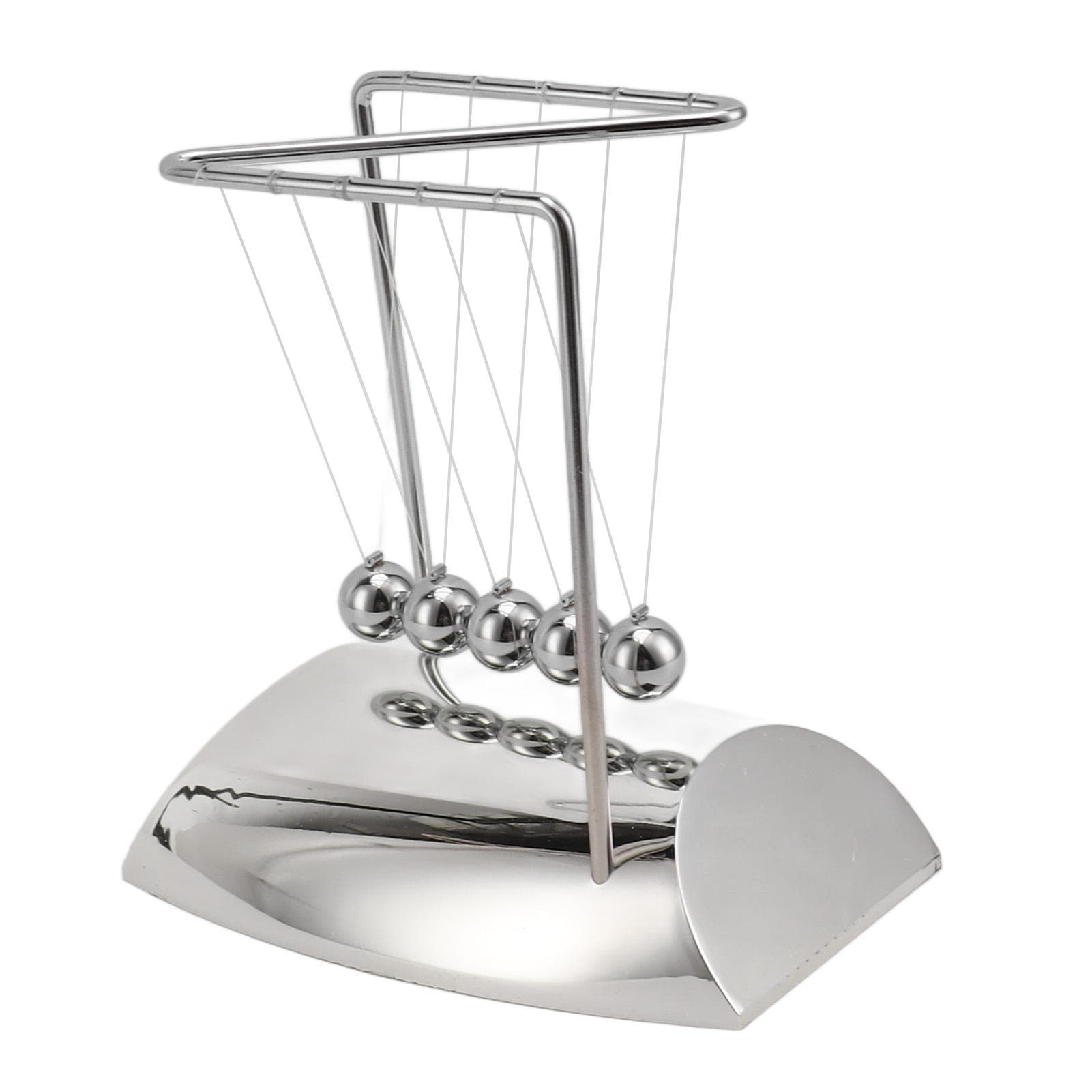 Z Shape Pendulum Ball Toy Steel Balance Swing Balls Toy Perpetual Motion Physics Science Toy for