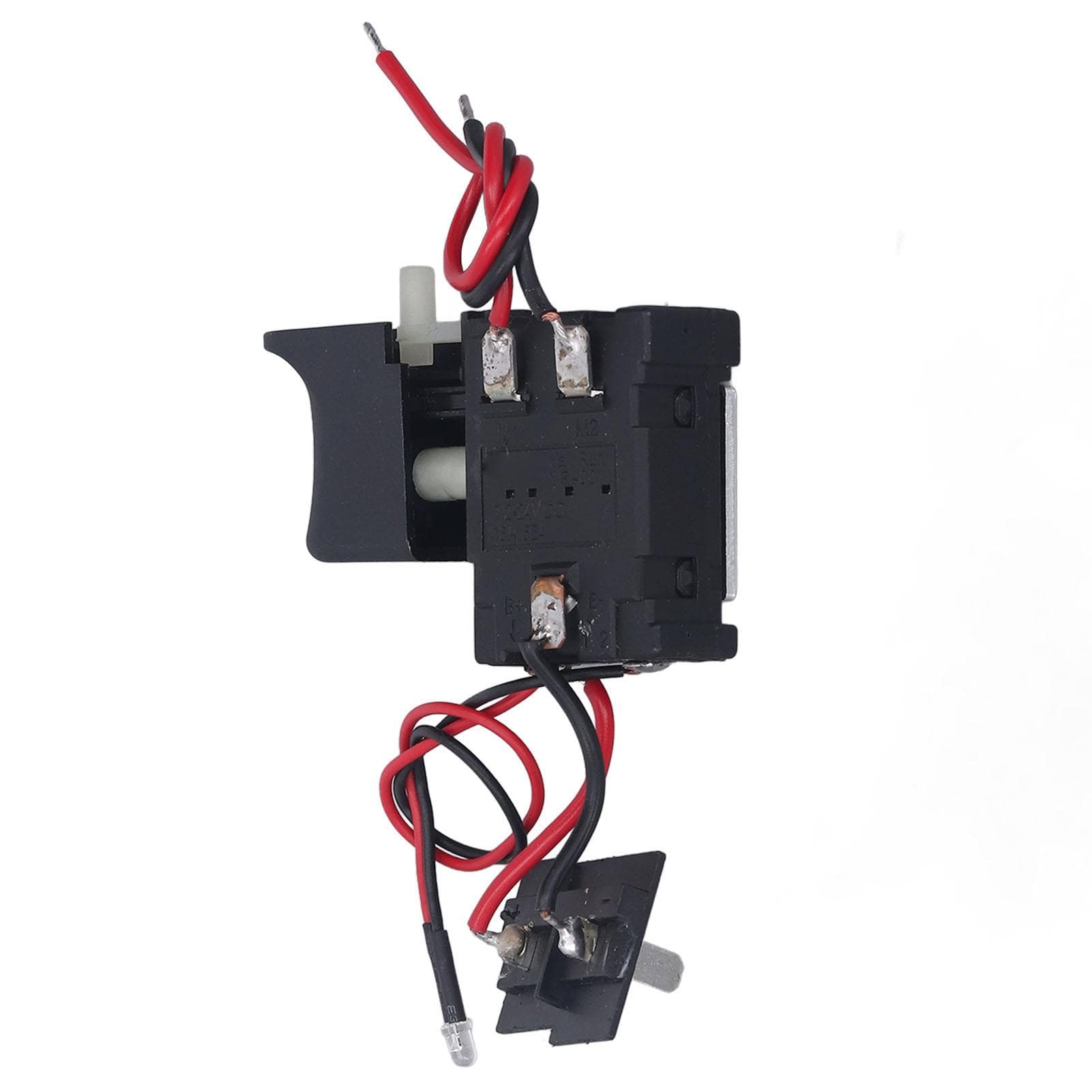 Cordless Drill Trigger Switch Speed Control Replacement CW CCW Adjustable with Small Light for Da