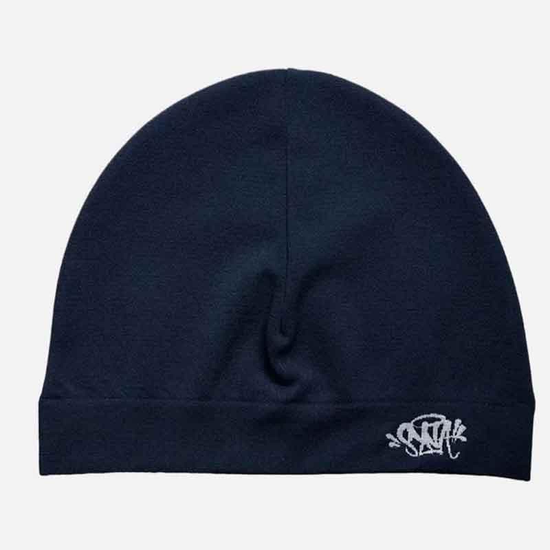 European and American hip-hop retro fashion casual versatile men's and women's letter embroidery double-layer pullover hat One size