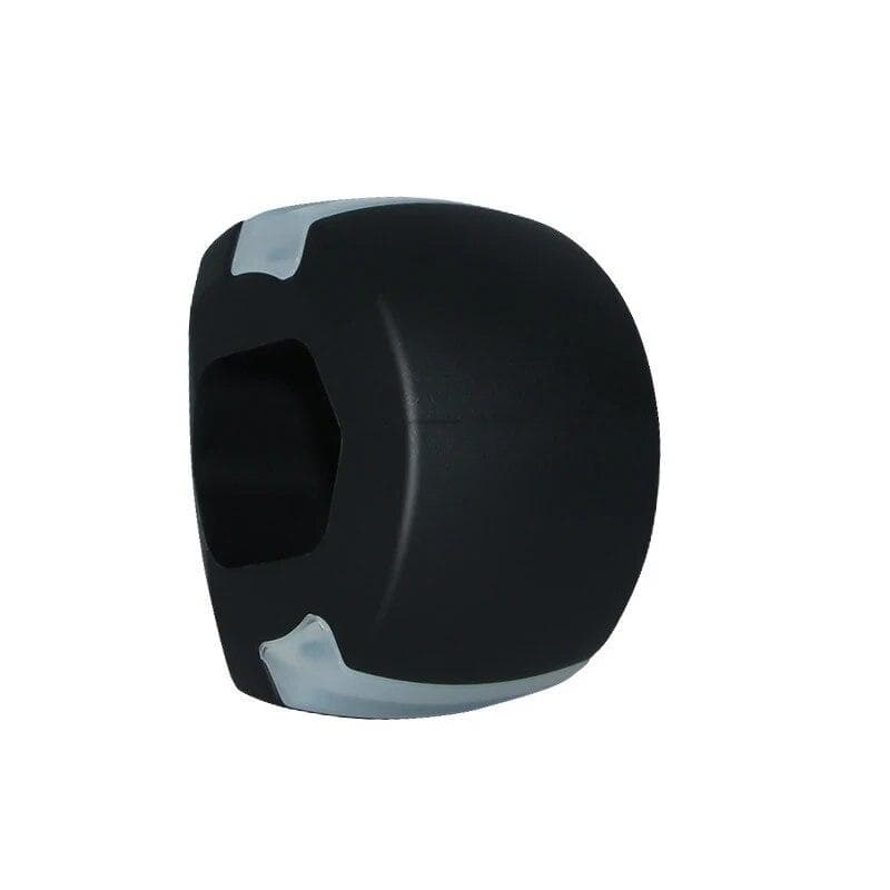Silica Gel Face Fitness Ball Jaw Exerciser Facial Toner Reduce Double Chin Relax Ball Gym Fitness Training Jawline Simulator black