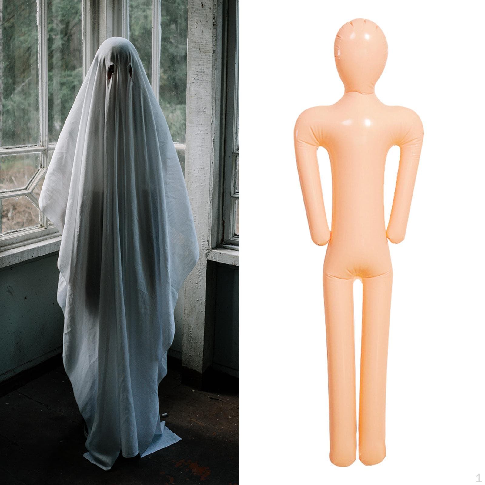 Inflatable Mannequin Body Form Full Size Fake 59in Display Human Model Prop