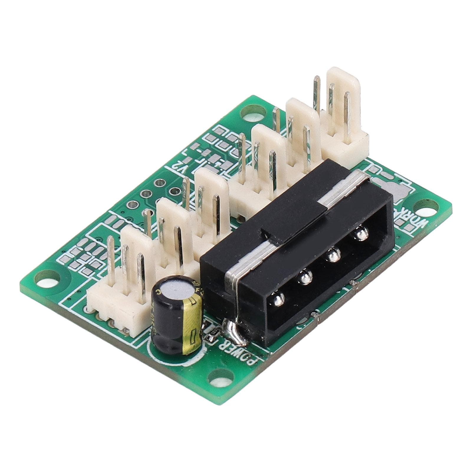 Fan Hub Adjustable Speed 2K?50KHZ Adjustable 3Pin 2510 12V Fan Controller for Computer Industrial
