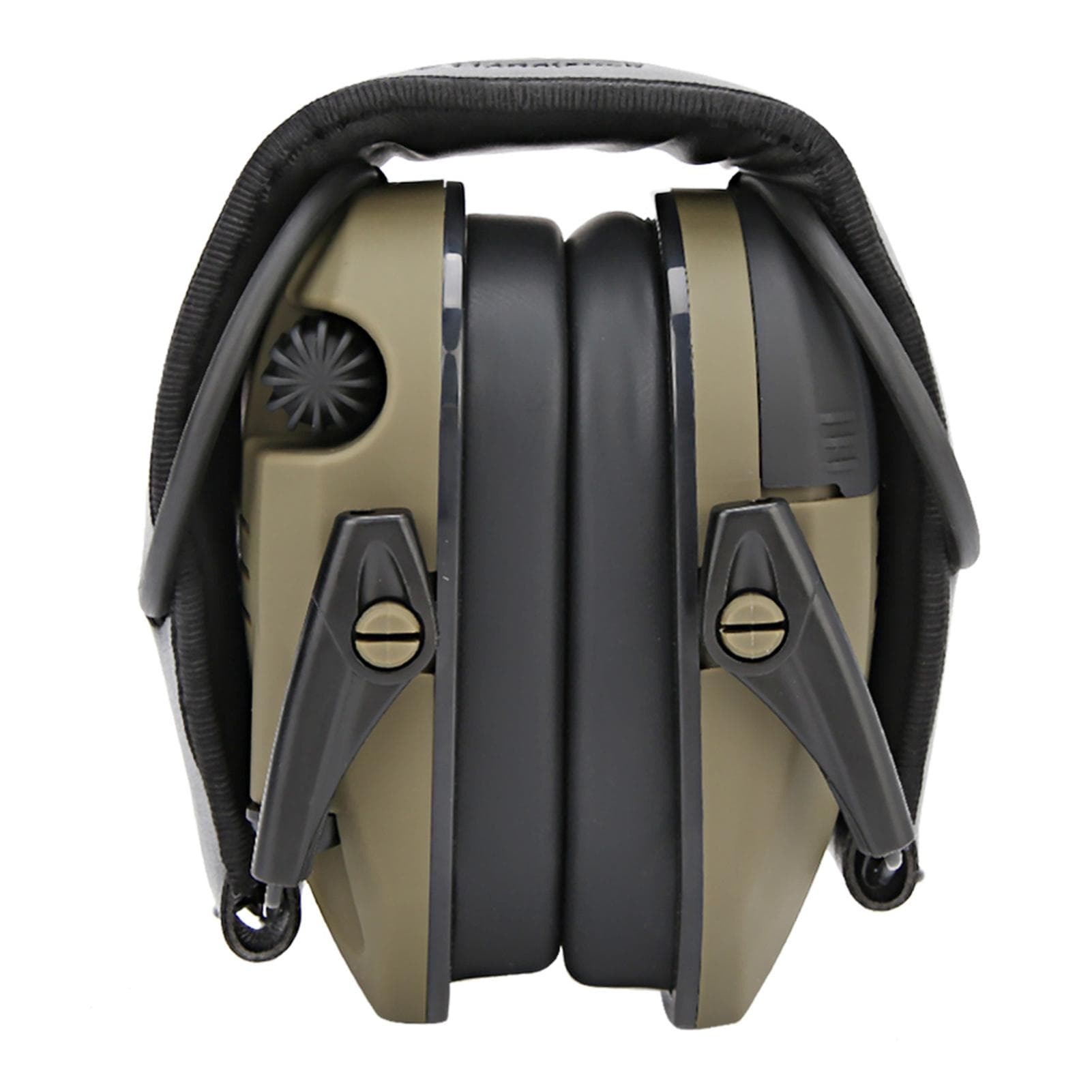 Foldable AntiNoise Earmuffs Soundproof Ear Defenders Protection for Working Hunting(Military Green ) green