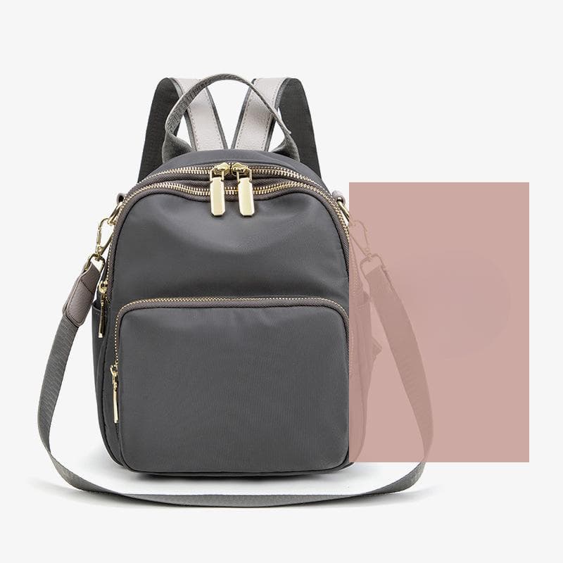 Casual and Versatile Oxford Cloth Small Backpack, Trendy and Simple Large-capacity Waterproof Backpack and Travel Bag