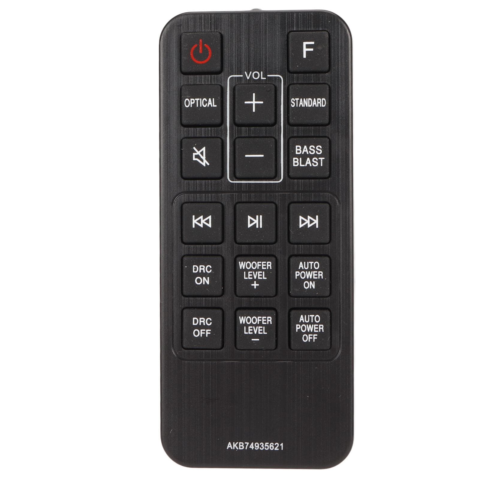 AKB74935621 Soundbar Remote Control High Sensitivity Remote Control for SJ2 SPJ2B W SJ2 AEUSLLK SJ2