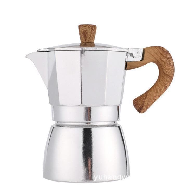 Cross-border Turkish Star Anise Espresso Moka Pot - Aluminum Italian Coffee Brewer 3cup 150ml