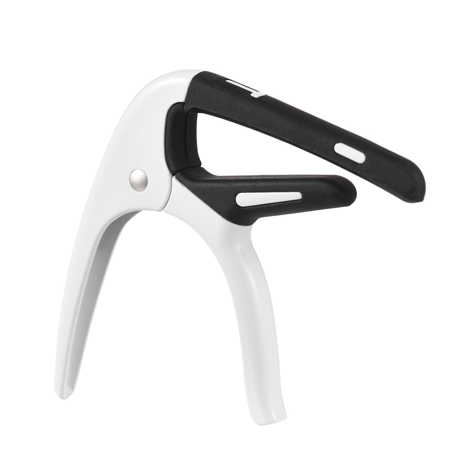 Portable Zinc Alloy Guitar Capo Professional Guitar Tone Changer with Guitar Pick for Acoustic