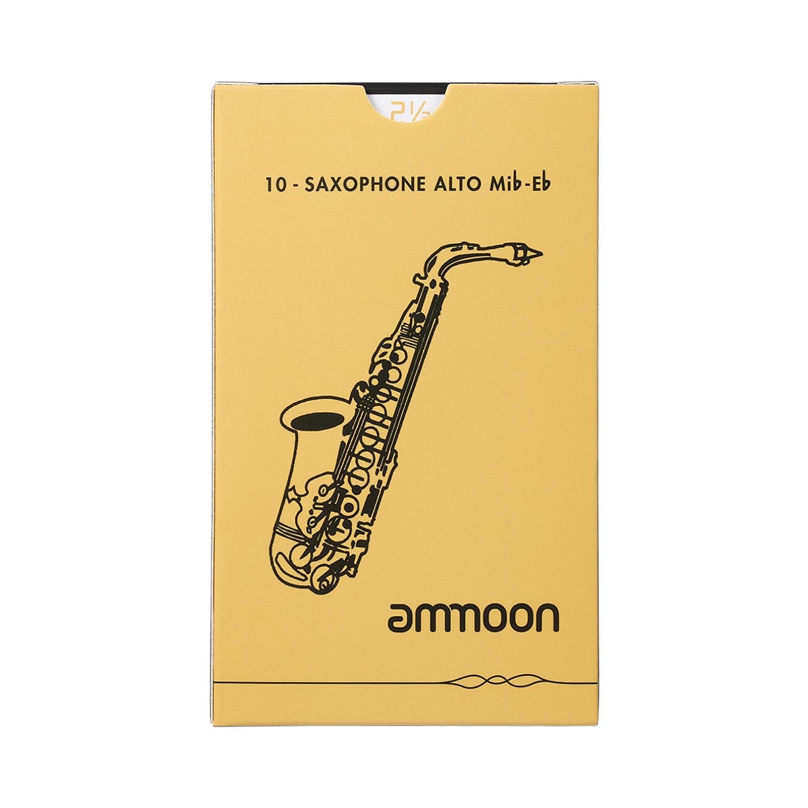 Ammoon Alto Saxophone Sax Traditional Reeds 10pcs/Box Strength 2.5