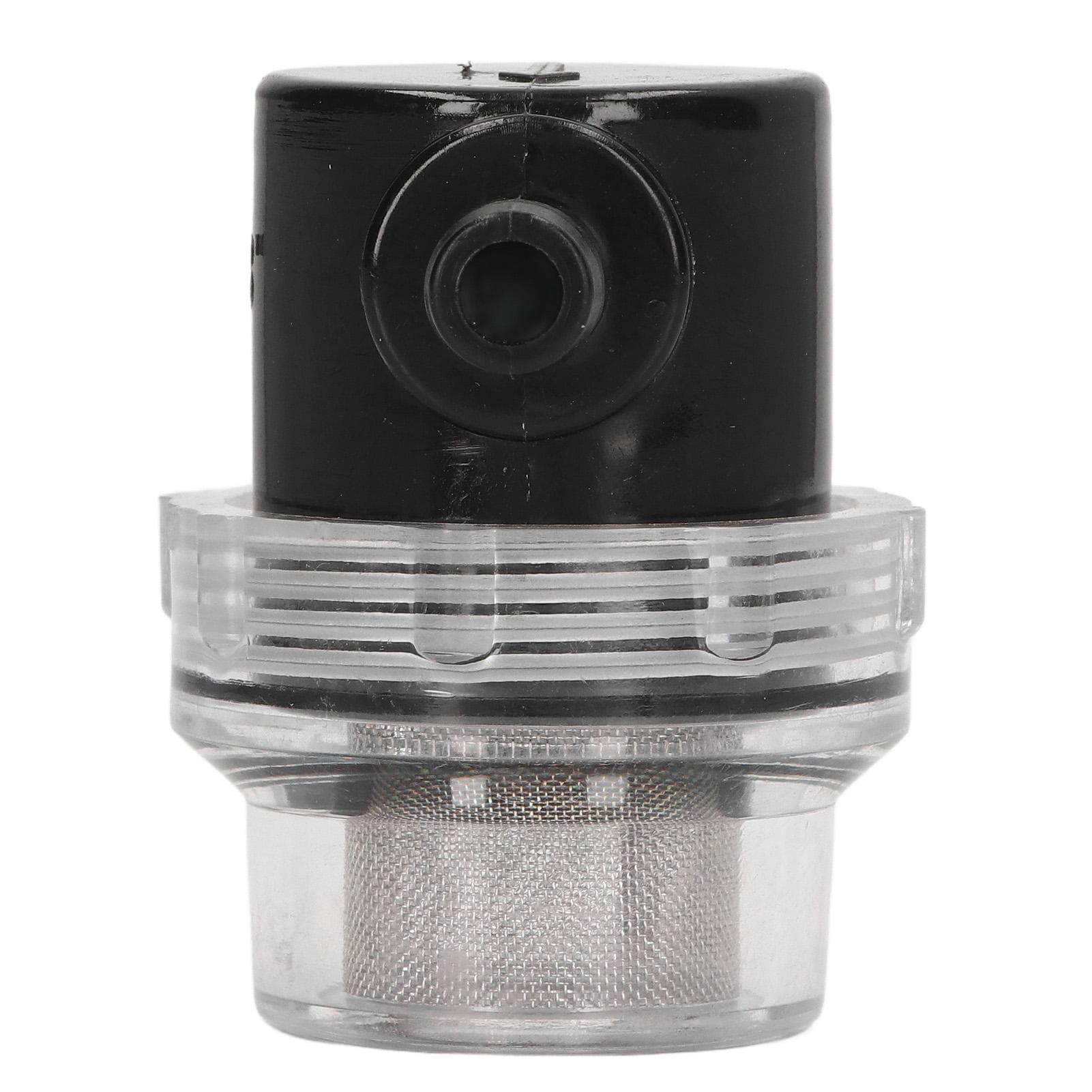 Water Pump Filter In Line Stainer Barb ABS 38in 12in Output for DC 12V 80 PSI Pumps
