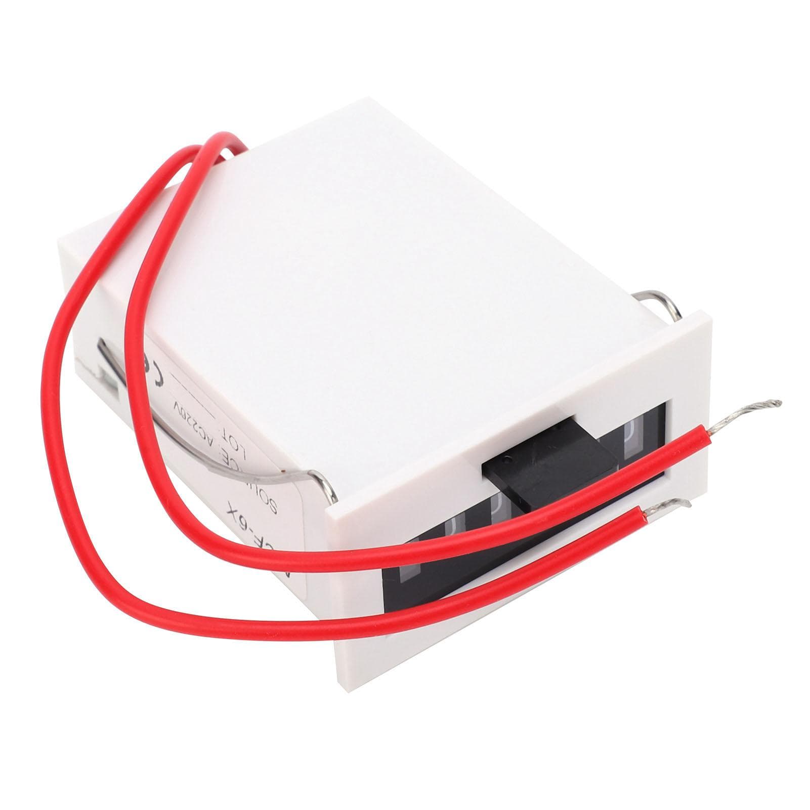Electromagnetic Pulse Counter 6?Digit Modules ABS Material MCF?6X 0?999999 1.5W AC220V