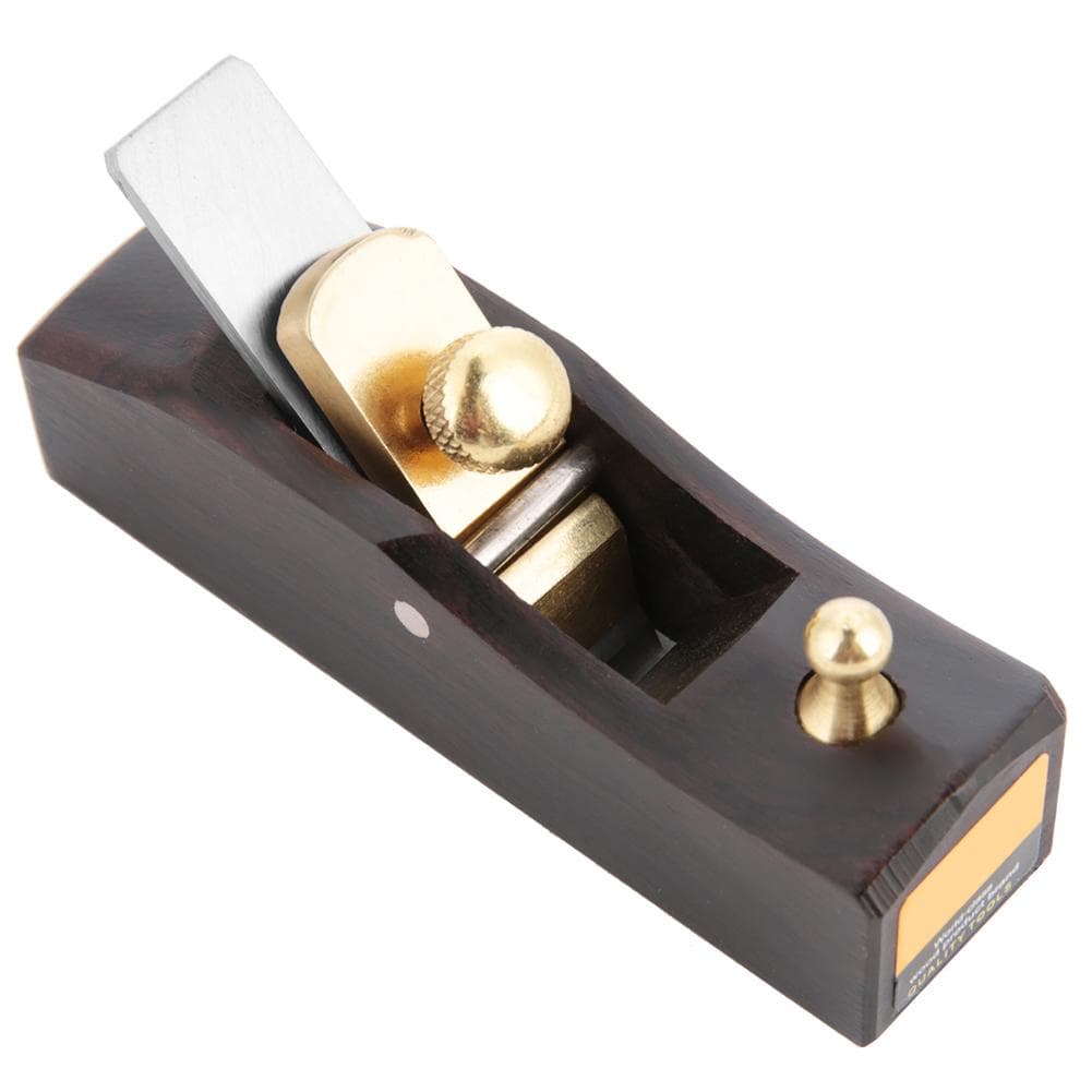 Mini Flat Bottom Hand Plane Carpenter Wood Grooving Trimming DIY Wood Plane 13mm Blade