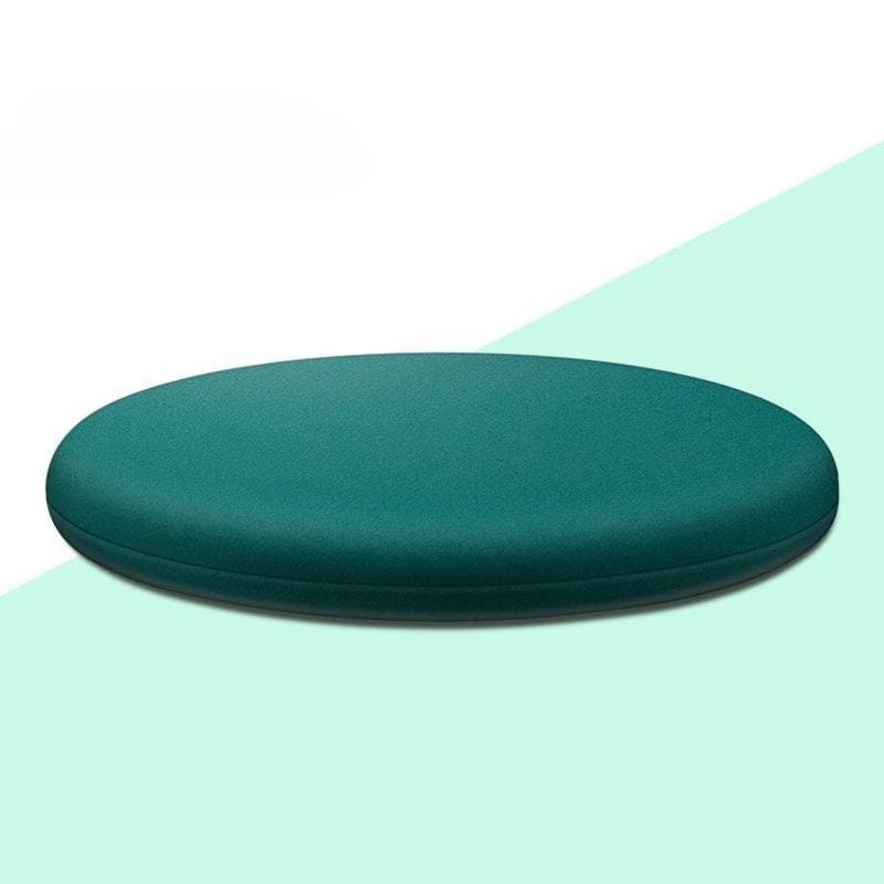 Mat Tatami Foam Seat Cushion Round Chair Pad Cushion Soft Seat Pillow Home Textile 35*3.5cm dark green