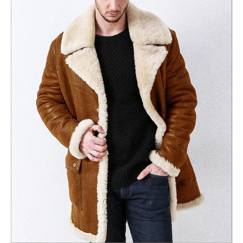 Men's Jacket Autumn and Winter Thickened Jacket Warm Coat Cotton Coat 5XL