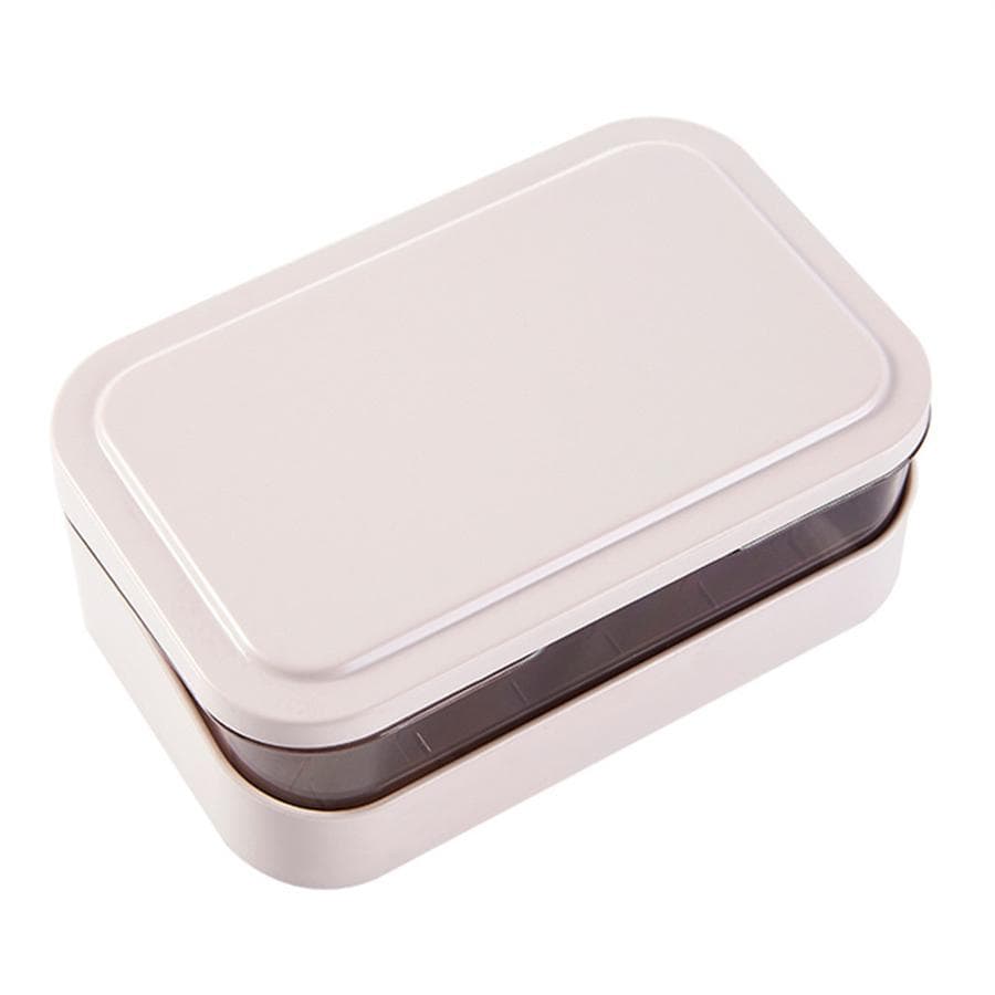 1pc Holder Non Slip Soap Box Toilet Shower Tray Draining Rack Bathroom Gadgets Soap Dish Soap Tray Holder