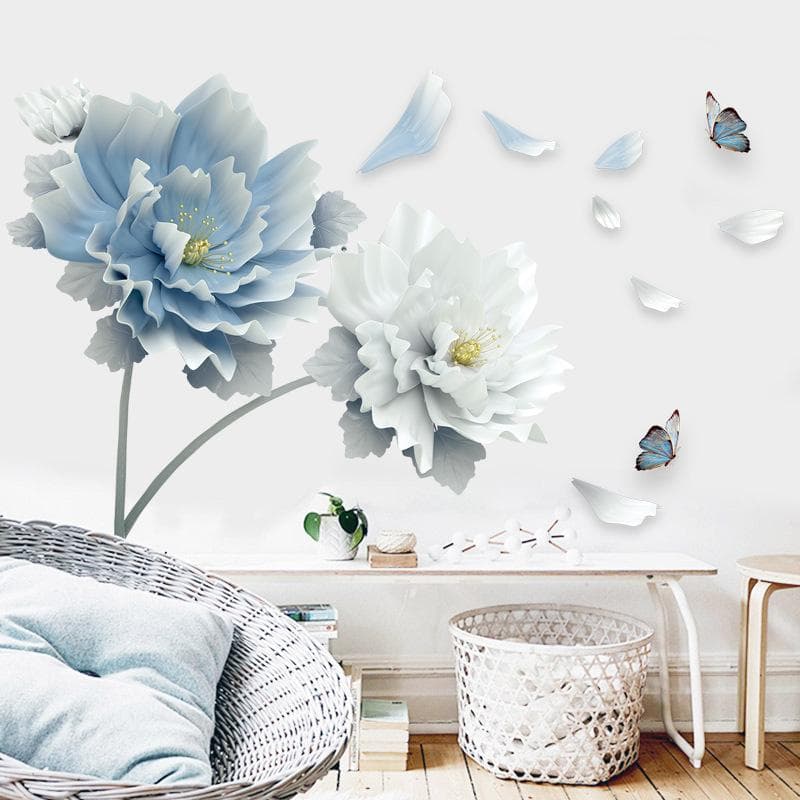 9853 living room TV wall background wall stickers bedroom room wall decoration stickers wallpaper
