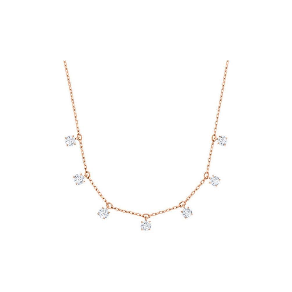 Swarovski Rose Gold Plated Necklace Women necklace 5380061 Rose Gold,F