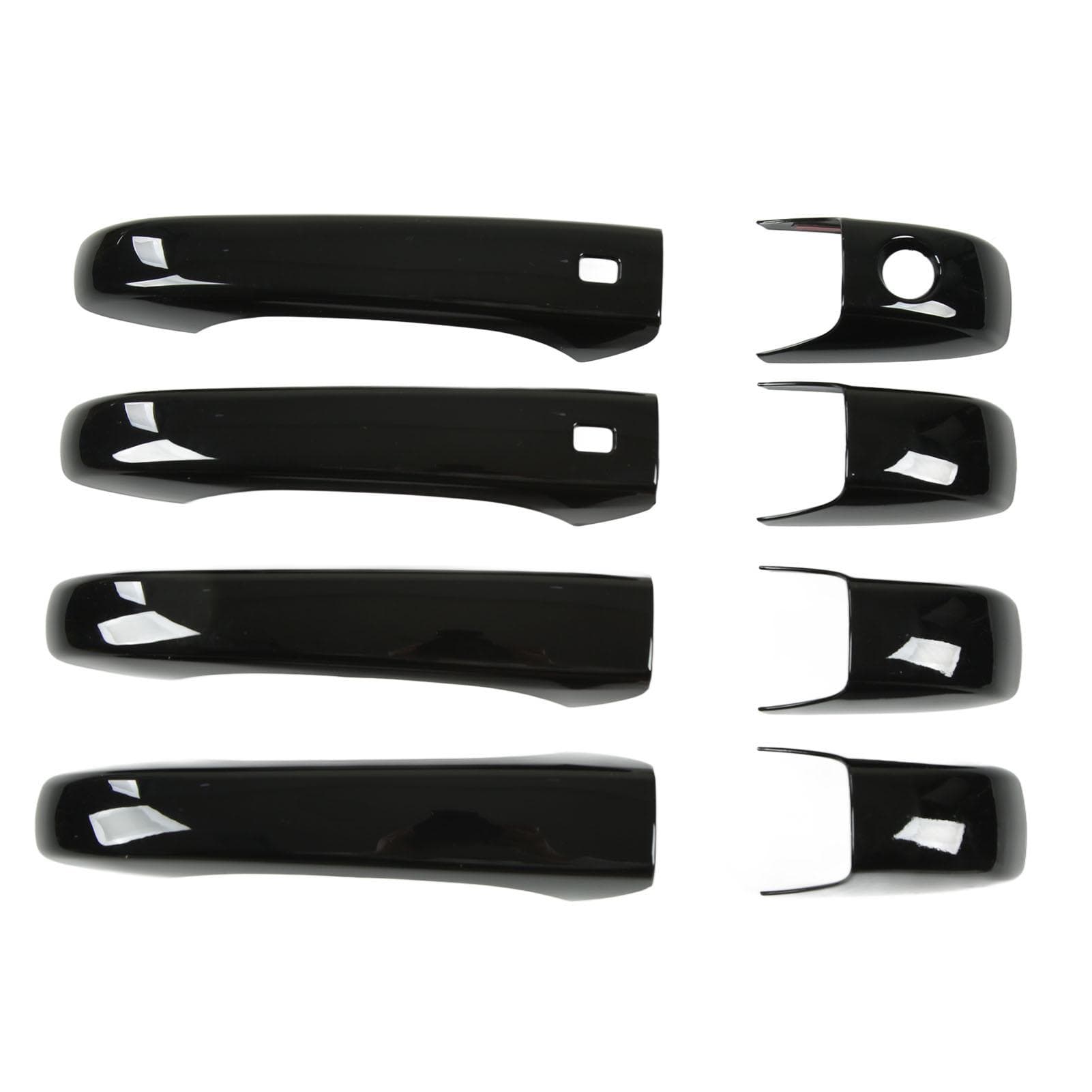 Car Exterior Door Handle Cover Glossy Black Replacement for Jeep Grand Cherokee WK2 WL 2011?2022