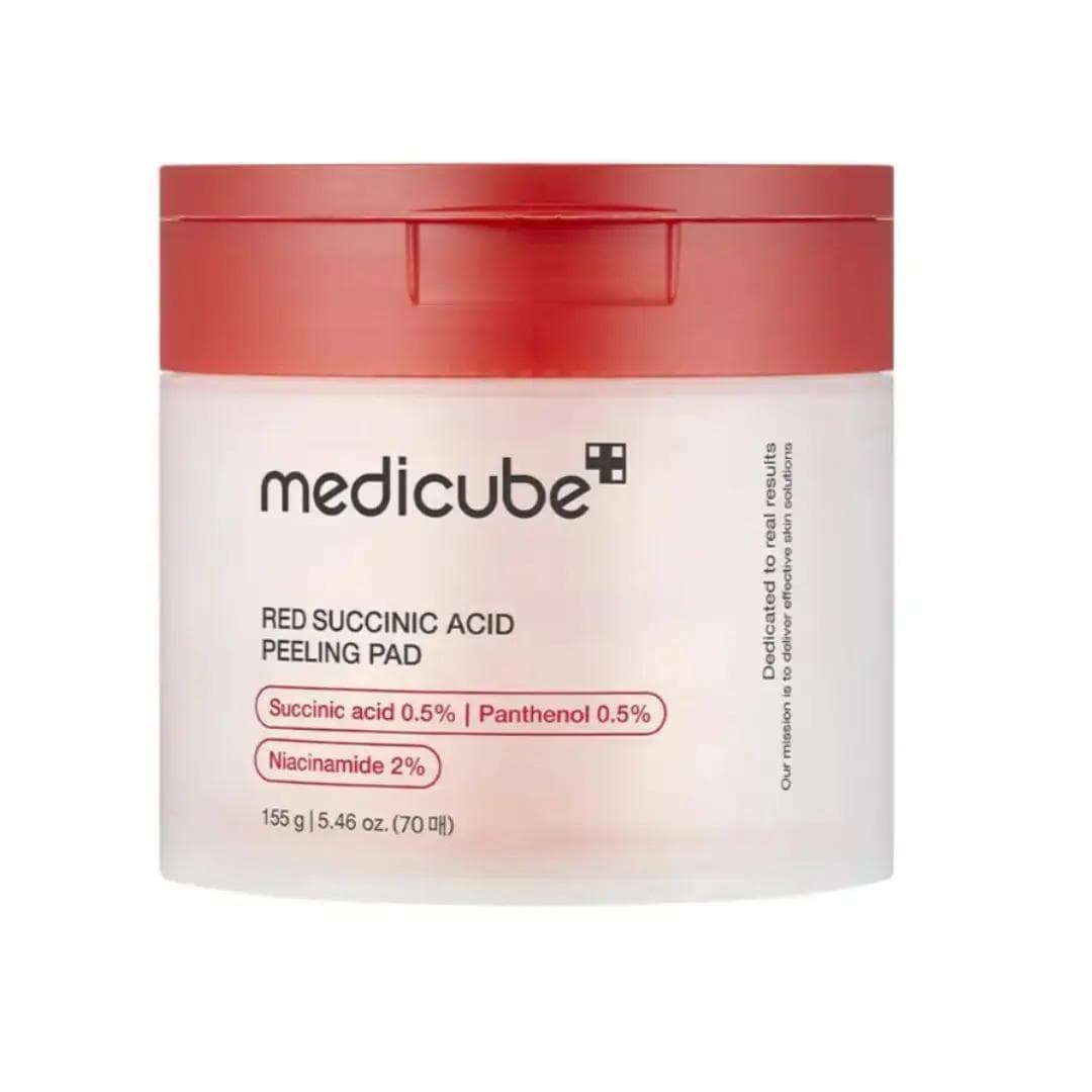 [medicube] Red Succinic Acid Peeling Pad 155g 70EA