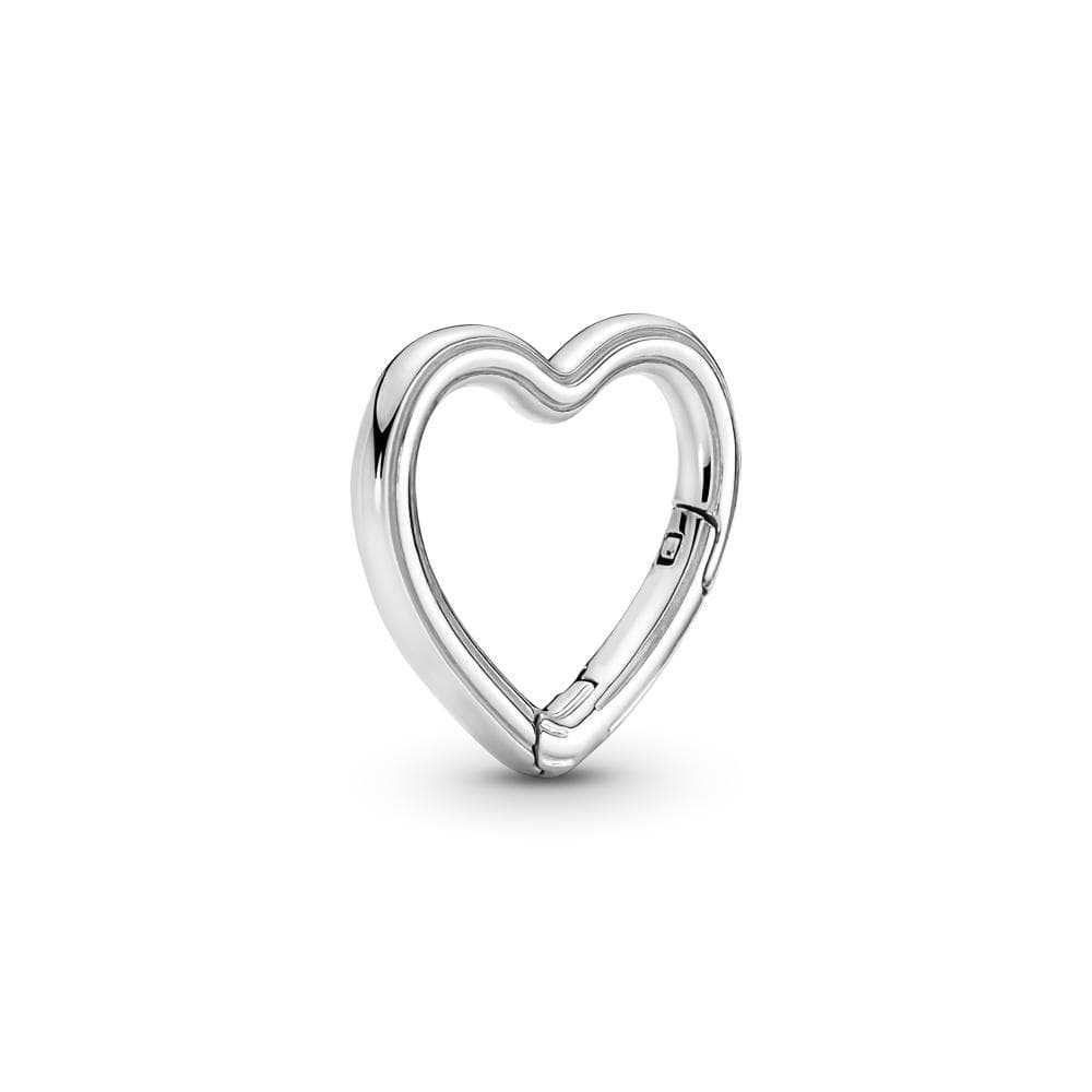 2023 Sterling Silver S925 charm ME Heart Charm Loved Hoops Earring pendant Fit original  Bracelet Me women jewelry gift