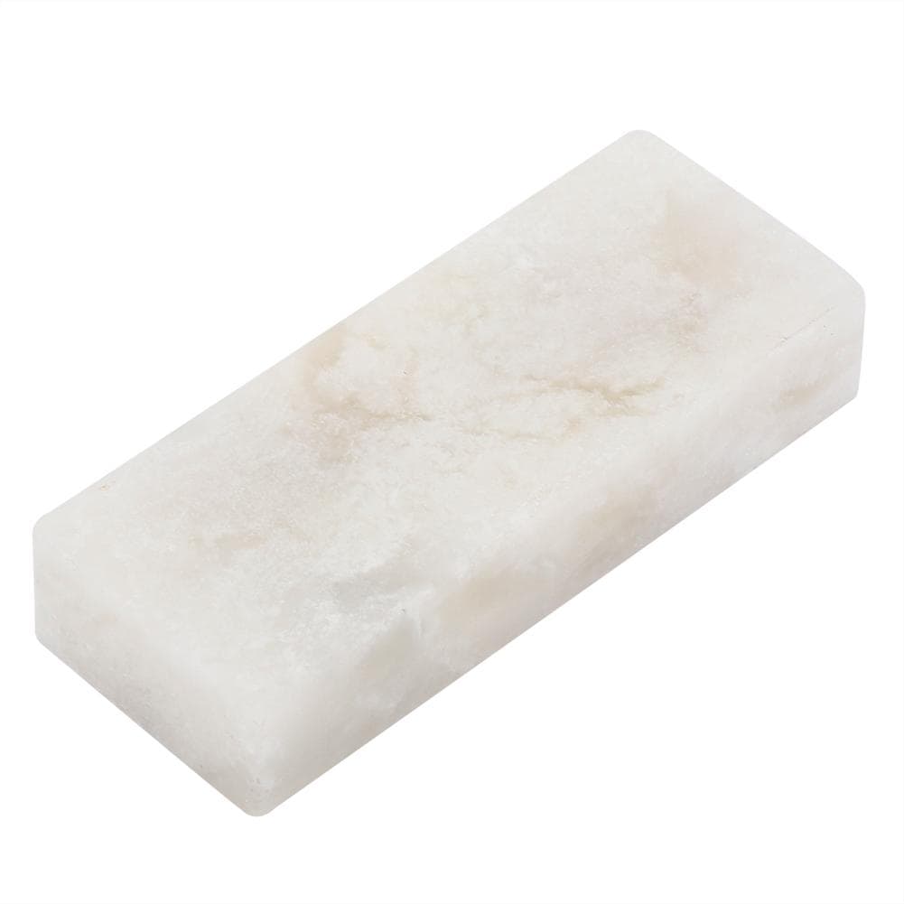10000# Grid Mini Sharpening Stone Grindstone Sharpener Knife Polishing Grinding Tool (White) White
