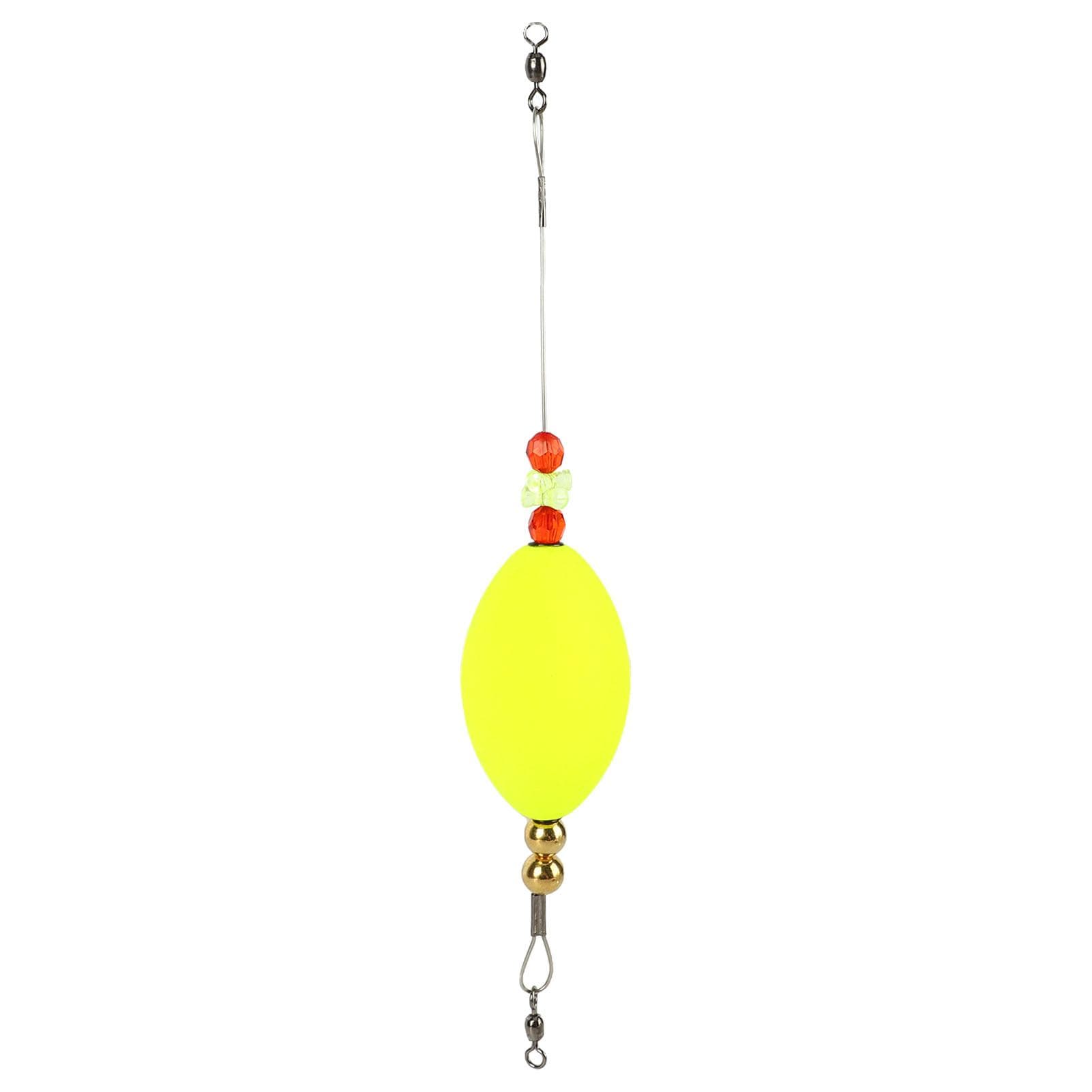 Red Fish Cork Float Fishing Tackle High Sensitivity Durable Bobber Stick for Deepwater Yellow