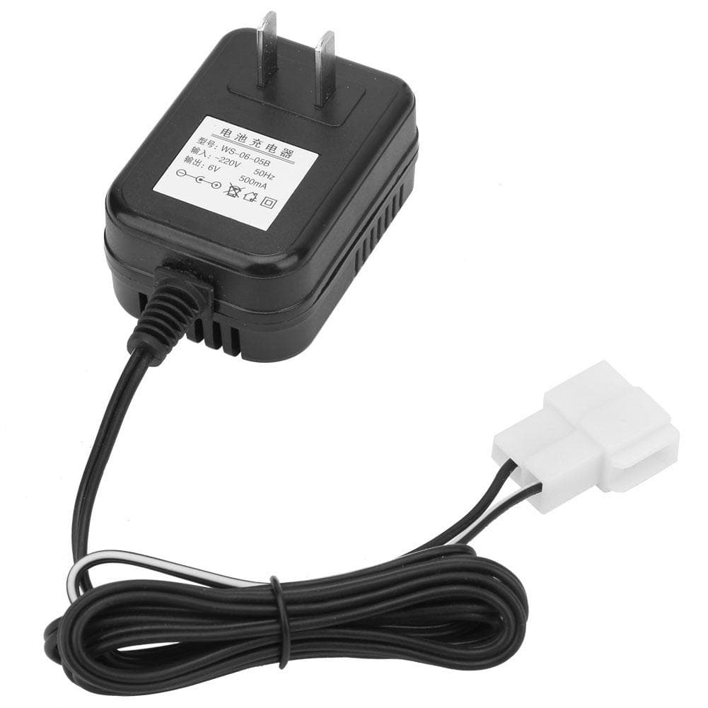 6V 500mA Wall Charger AC Adapter Battery Charger for Kids Ride On Car Toy