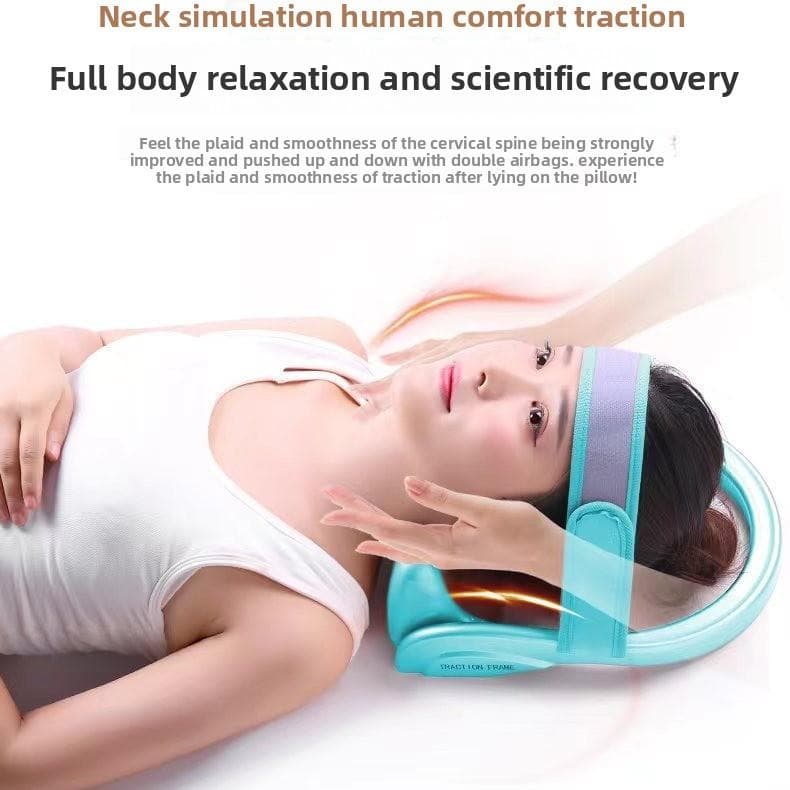 Manual Cervical Orthotics Portable Home Massage Pillow Neck Care Sleeping Cervical Spine Instrument