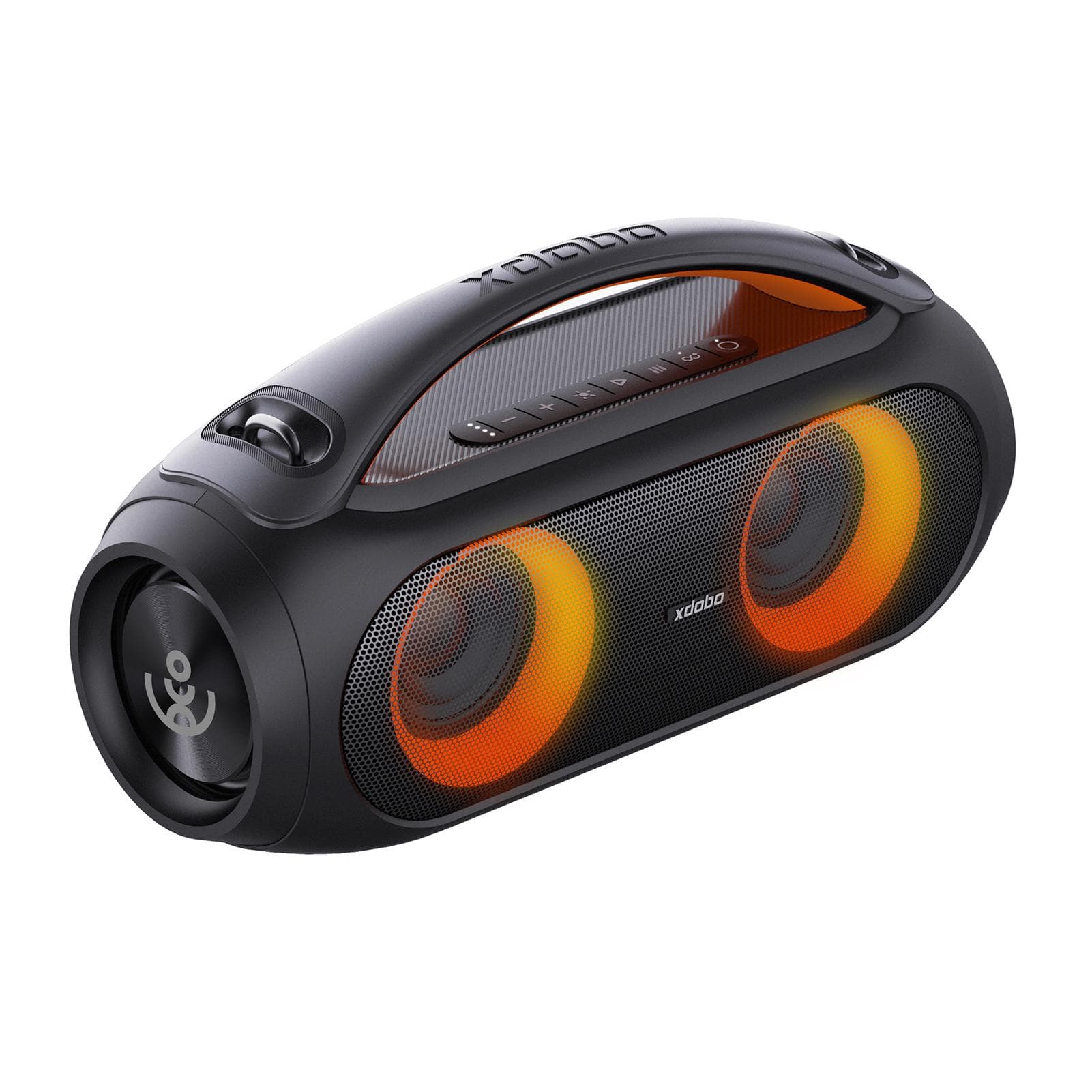 XDOBO Vibe Plus Portable Wireless Speaker with BT5.0 Technology IPX5 Waterproof 80W Speakers TWS 0 black