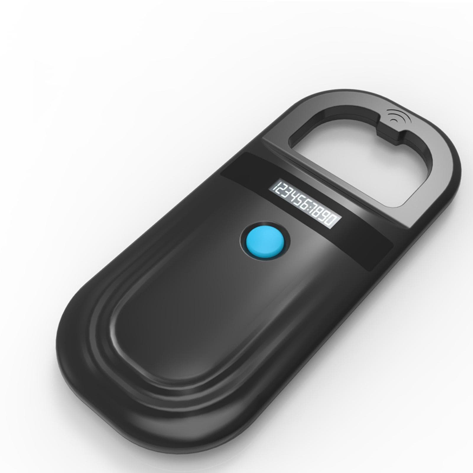 Microchip Scanner For Pets Bt 4.0 OLED Display Store 128 Pieces Of Data For Small Animal Management With BT black