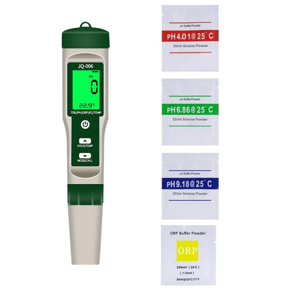Multifunctional Digital 10 in 1 Water Quality Tester Portable High Accurancy Water Quality Test Pen with backlight multicolour