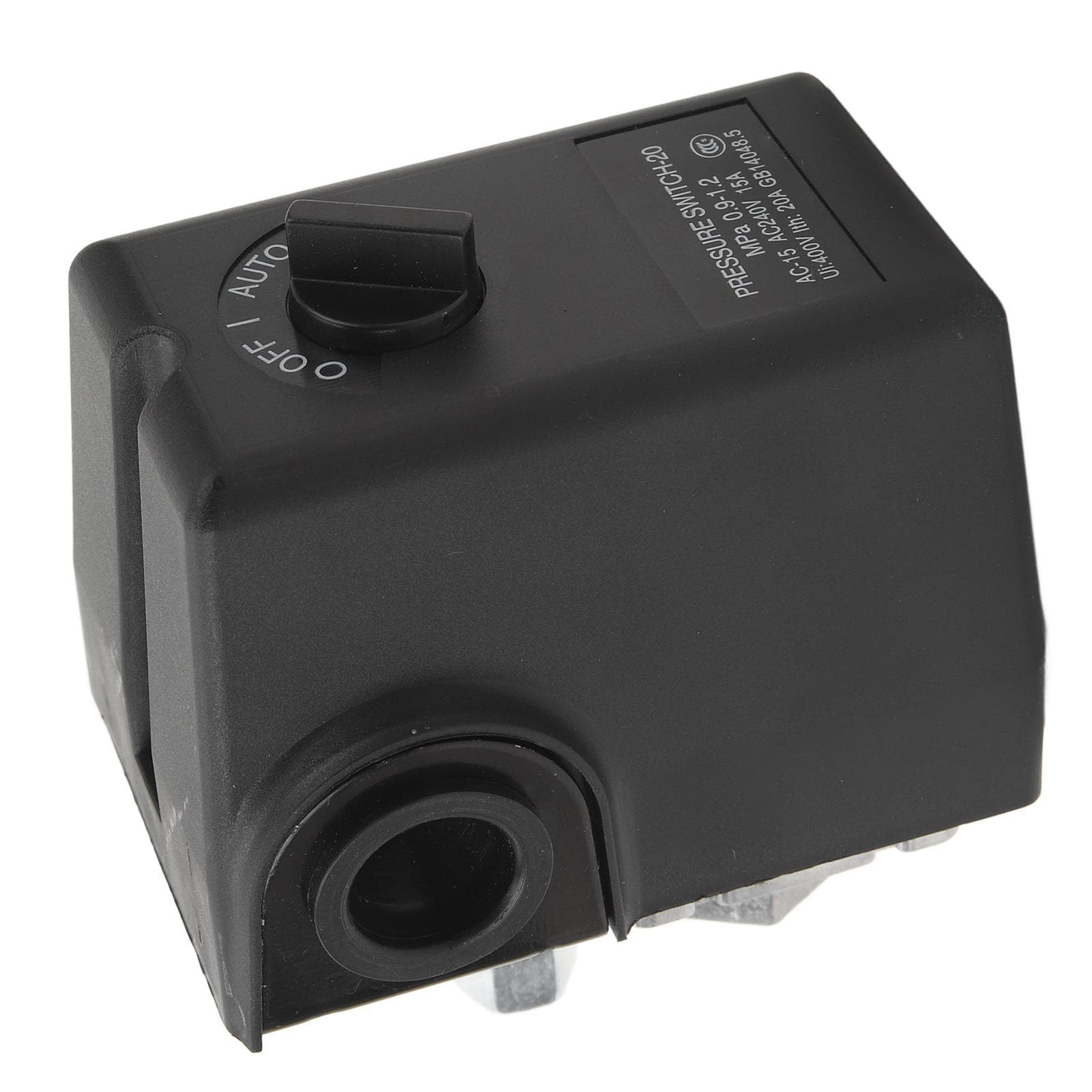 Air Compressor Pressure Switch 12kg Heavy Duty Single Port Pump Pressure Control Switch 0.9?1.2MPa