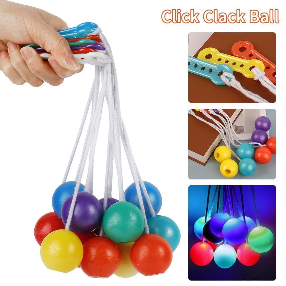 Latto Toy Lato Toy Tok Tok Old School Toy Click Clack Ball Bump Ball Clackers Decompression Ball Pro-clackers Ball ZPG 4CM2Pcs Balls no lights purple