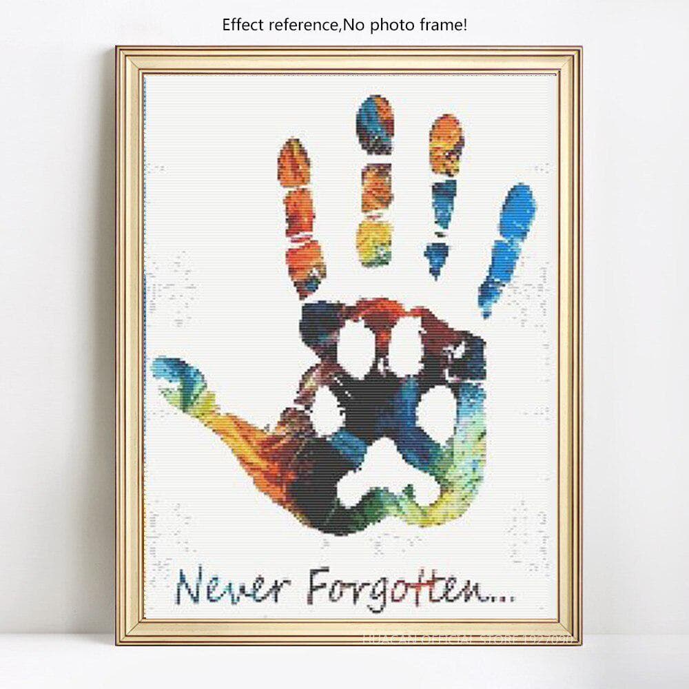 5D DIY Diamond Painting Cartoon Colorful Hand Diamond Embroidery Picture Of Rhinestone 20X30CM